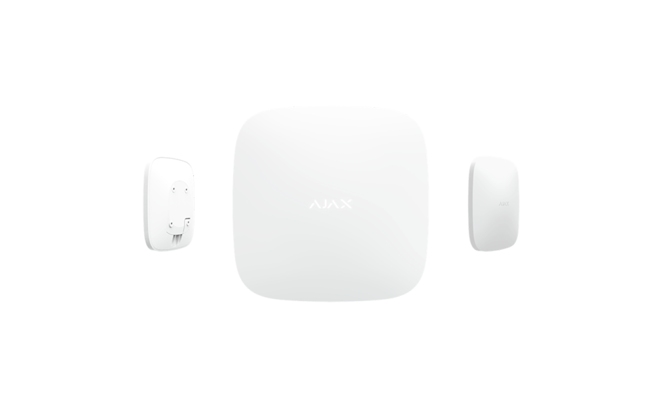 0019612 ajax hub 2 4g hvid