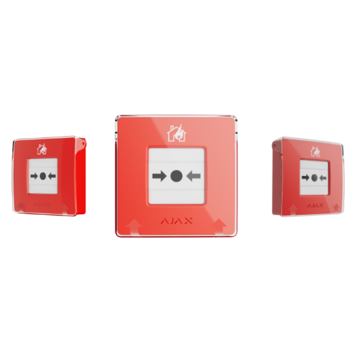 0021388 ajax manual call point red