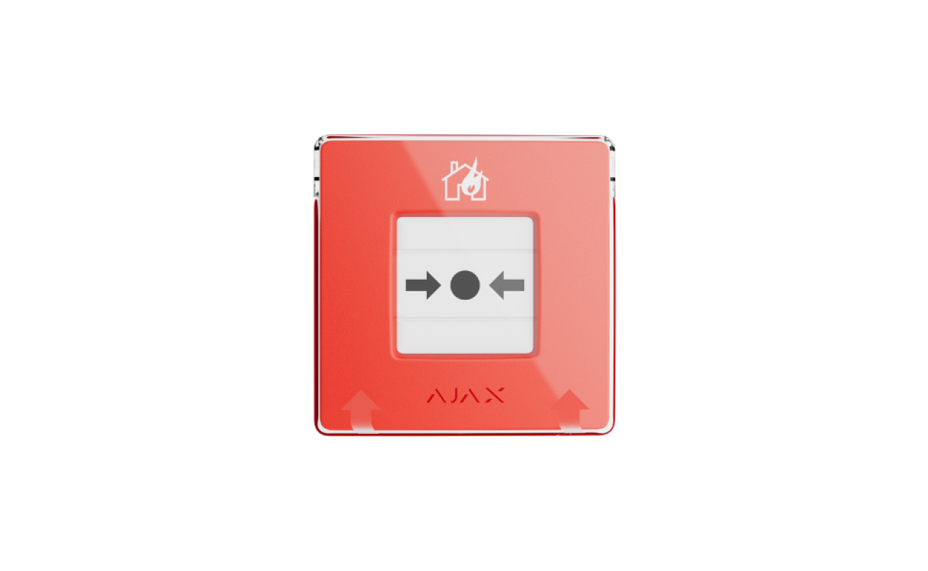 0021389 ajax manual call point red